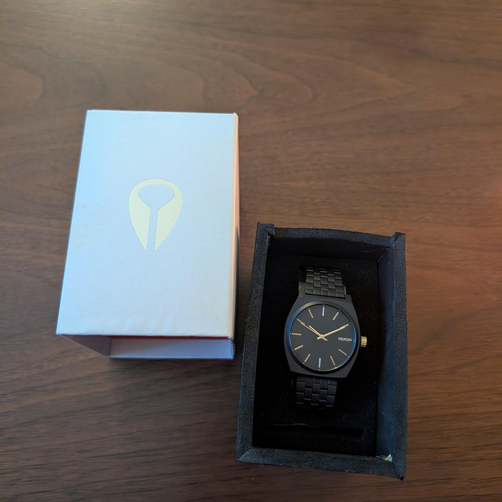 Nixon Matte Black Men's Watch